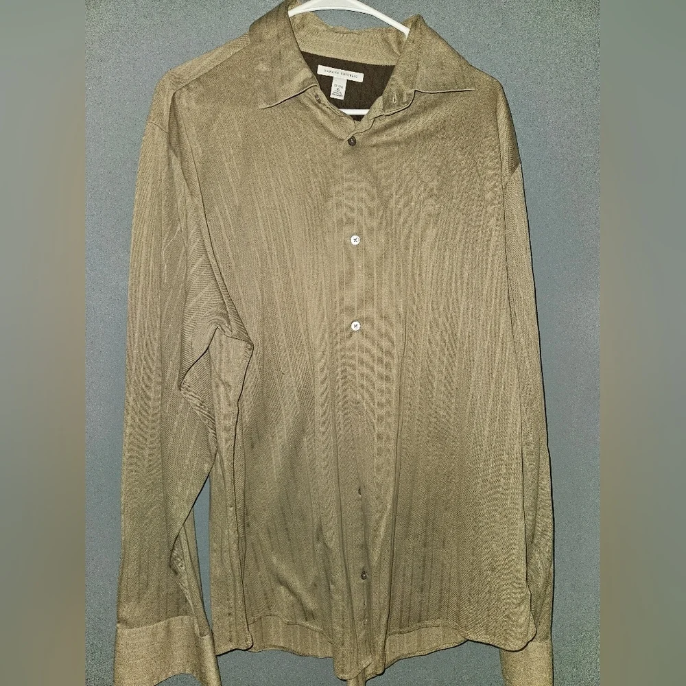 Banana Republic Mens Long Sleeve Button Up Shirt Size Xl